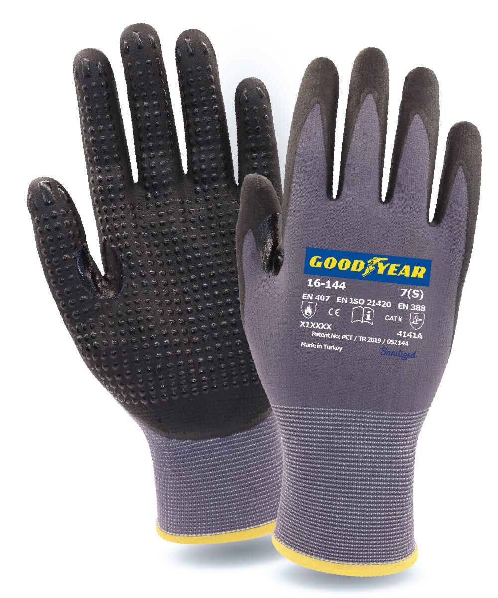 Goodyear 16-144 Dotting + Crotch İş Eldiveni