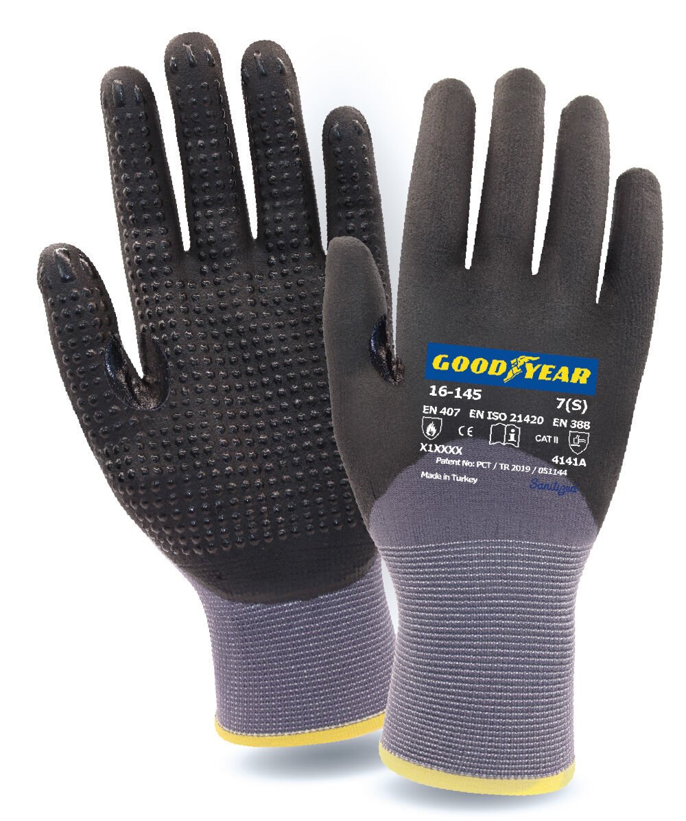 Goodyear 16-145 Dotting + Crotch İş Eldiveni