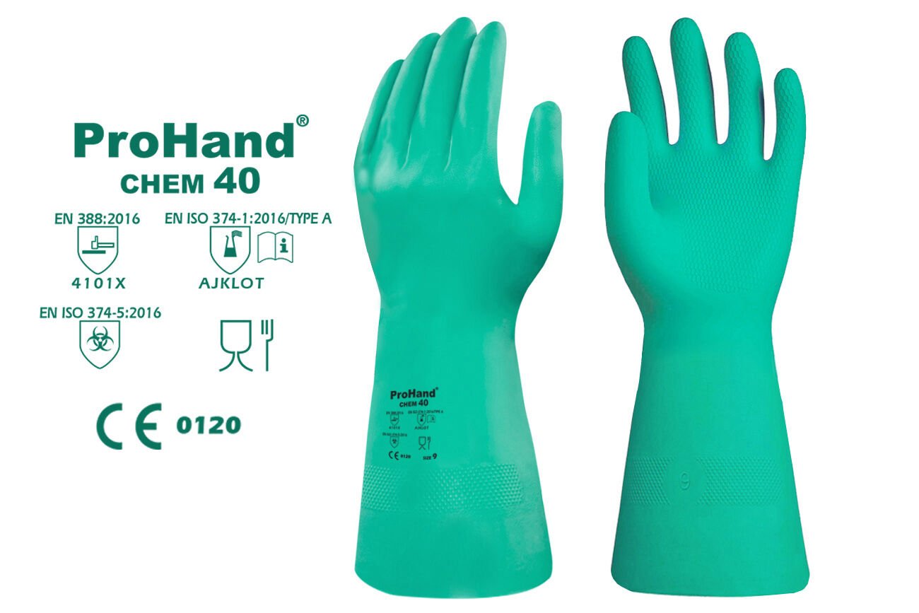 ProHand Chem 40 Kimyasal Eldiven