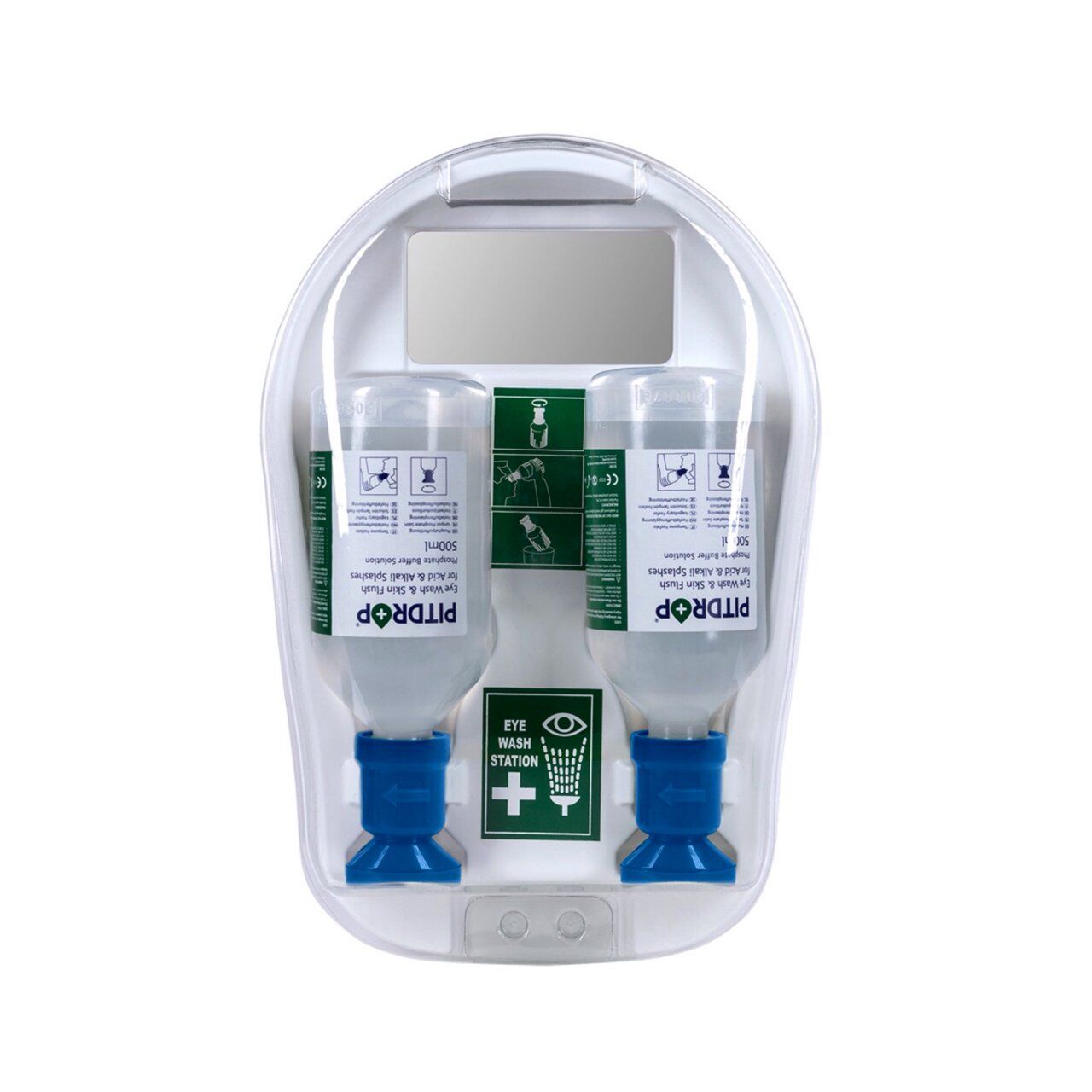 Pitdrop Kimyasal Steril Göz Solüsyonu (Duşu) Seti 2×500 ML.