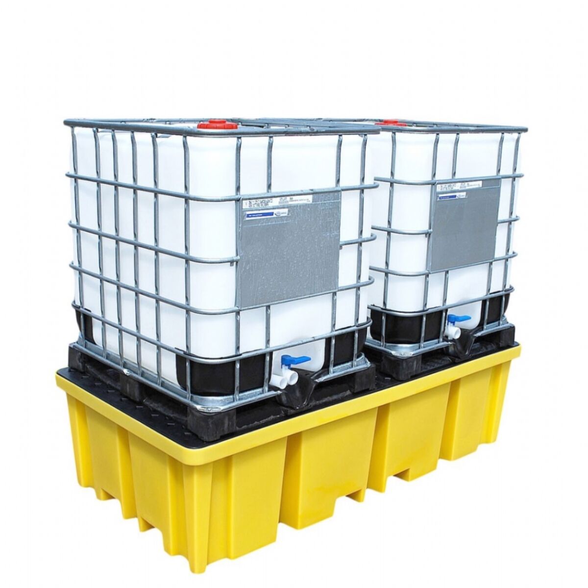 BB2FW 2 Adet IBC Tankı veya 8 Varil İçin Döküntü Toplama Paleti