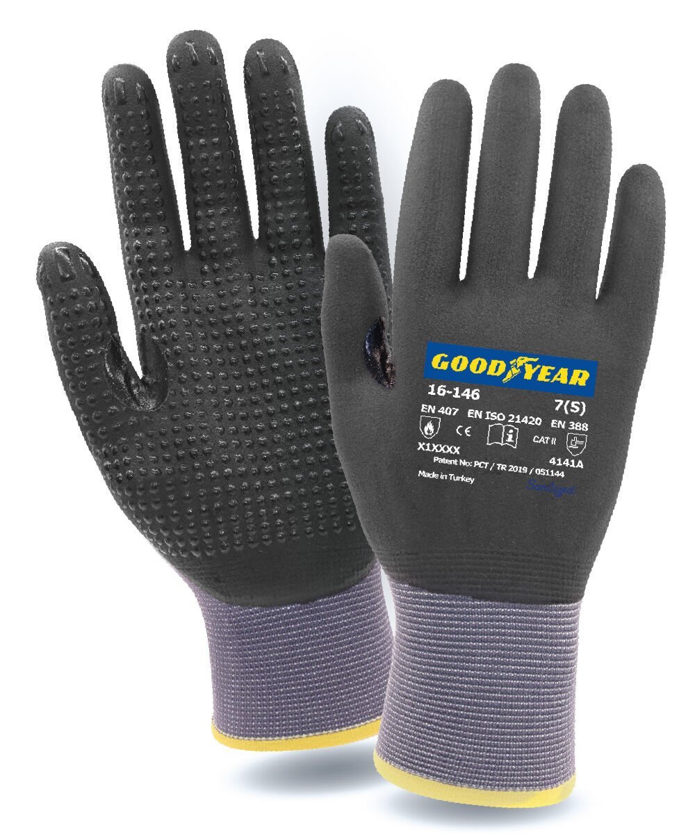 Goodyear 16-146 Dotting + Crotch İş Eldiveni