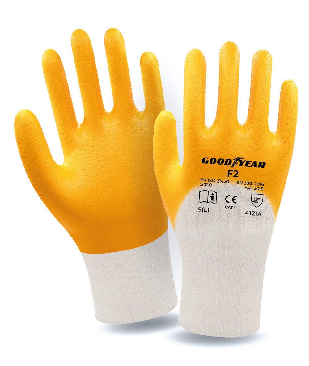 Goodyear F2 Pamuklu İş Eldiveni