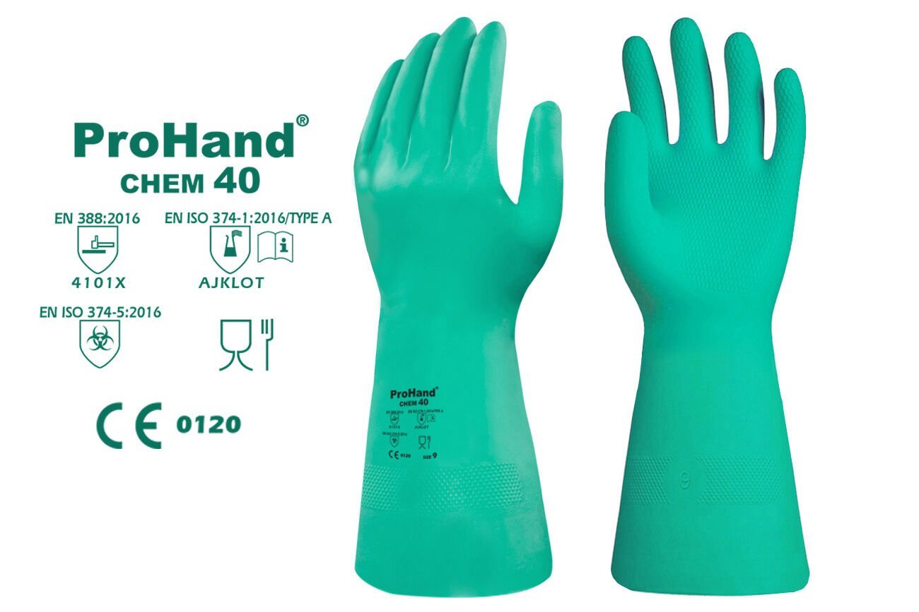 ProHand Chem 40 Kimyasal Eldiven