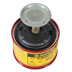 Justrite 10008 Plunger 0,5 Litre Basmalı Tulumba Kap
