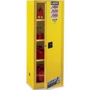 Justrite 895400 204 Litre Yanıcılar İçin İnce Emniyetli Dolap