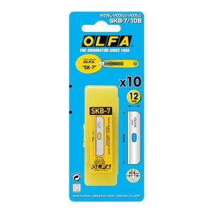 OLFA SKB-7/10B Çift Yönlü Emniyetli Maket Bıçağı Yedeği (10 lu)